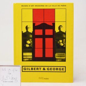Gilbert & George 1997 Signed Hardcover Paris Museum of Modern Art French English
